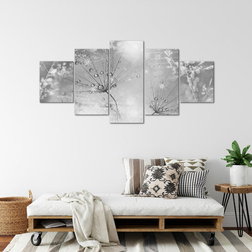 Wandbilder Wohnzimmer XXL Pusteblume Moderne Bild Gräser